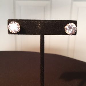 Cubic Zirconia Post Earrings